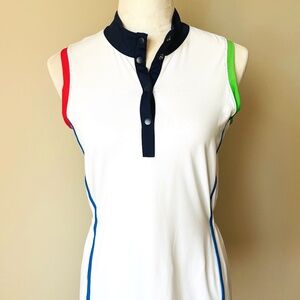 Make It Snappy Sleeveless Golf Shirt